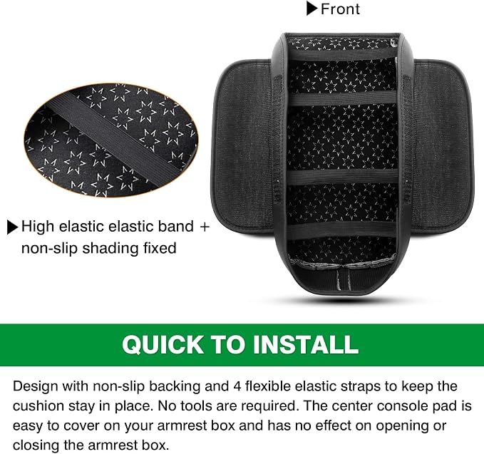 Shademax for Toyota 4Runner Center Console Cover, Armrest Cover for Toyota - Image 7