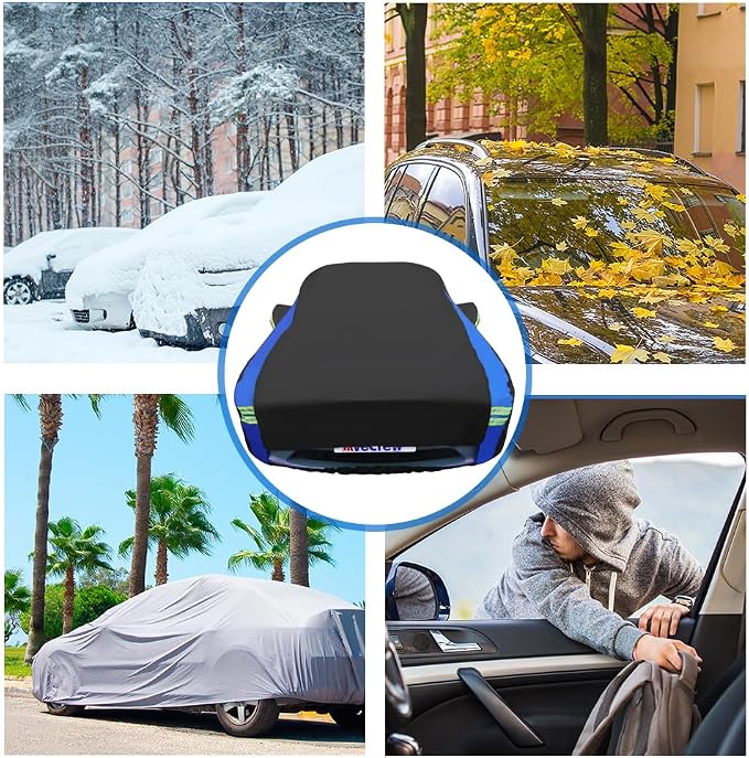 Avecrew Car Cover for Tesla Model Y, Custom Fit Full Exterior Cover - Image 5