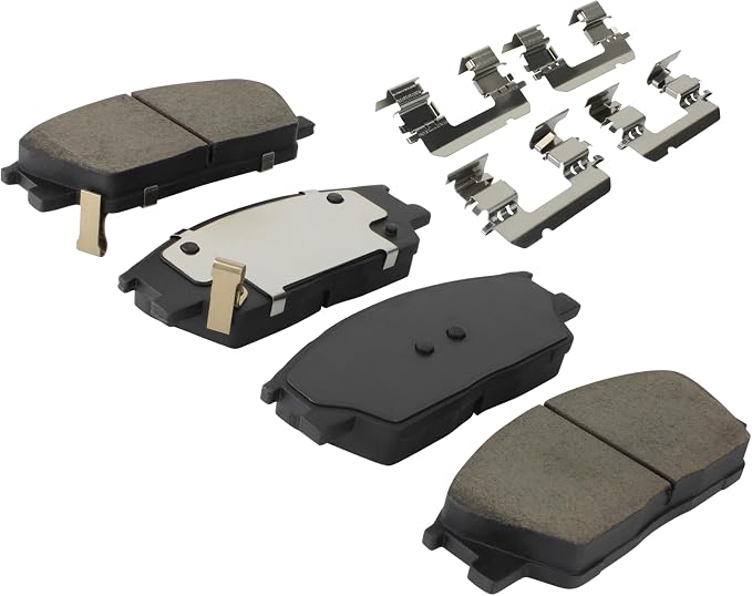 Premium Ceramic Front Brake Pads Compatible - Image 2