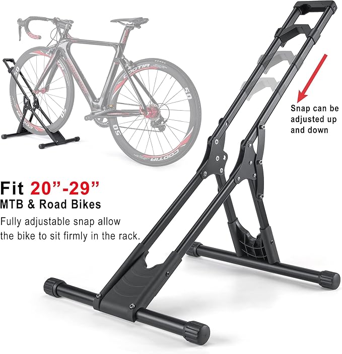 Bike Floor Stand Rack- Indoor Bike Stand - Image 2