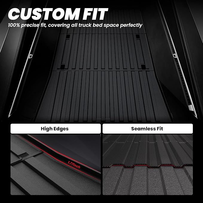 LASFIT Truck Bed Mat for Tesla Cybertruck 2024 2025 2023 6FT Bed Liner Car - Image 3