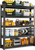 72" H Garage Shelving Unit, Garage Storage Shelves 2500LBS Heavy Duty Shelving by IYANEN