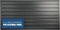 HANDIWALL PVC Slatwall Garage Wall Organizer, 4x2ft Heavy Duty Framed Slatwall by HandiSOLUTIONS
