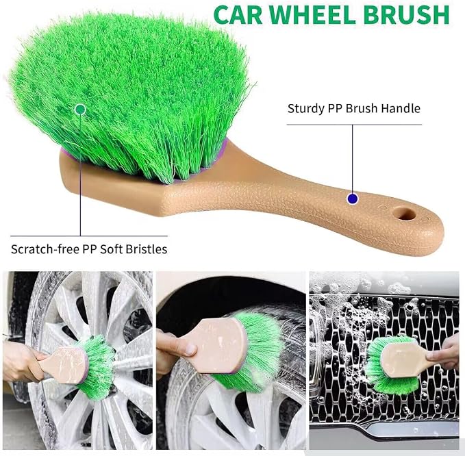 62'' Car Wash Brush with Long Handle, Soft Bristle Scratch-Free Car Wash - Image 6