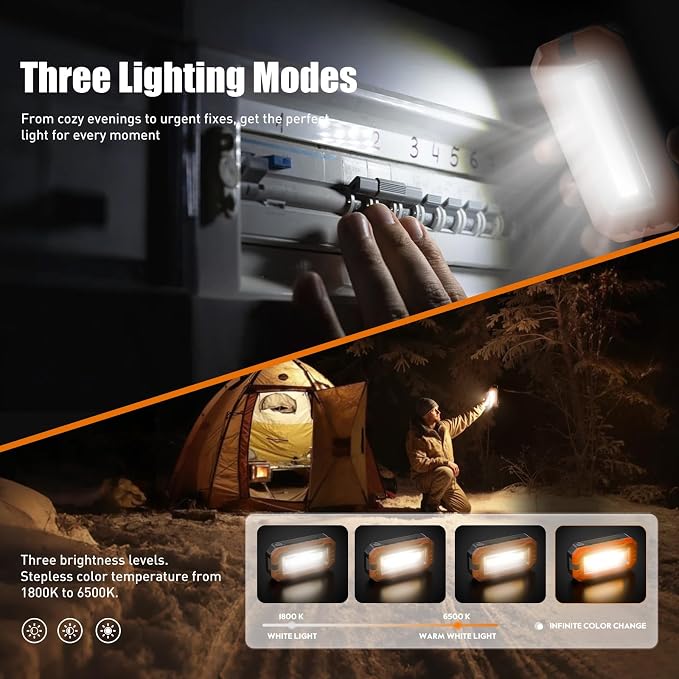 M KARMATER Rechargeable Work Light - Image 3
