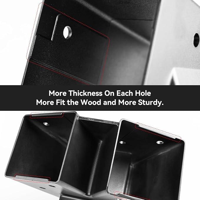 Heavy Duty Swing Sets Brackets Including 2 Black A-Frame Swing Set Brackets and - Image 3