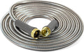 Sunfiier Short Garden Hose 5 Ft – Extension Leader Hose-304 Stainless Steel by Sunifier
