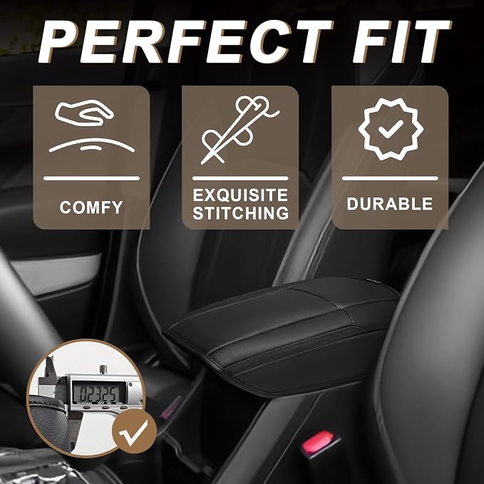 Muslogy Center Console Armrest Cover Compatible - Image 5