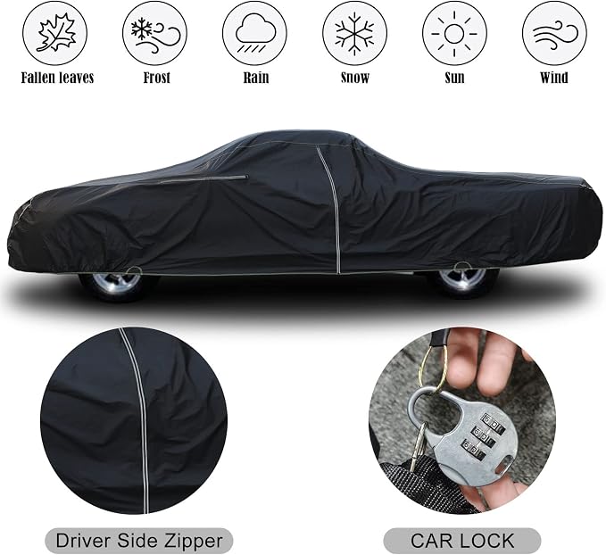 Waterproof Car Cover Compatible - Image 6