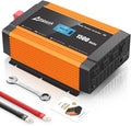 Ampeak 1500W Power Inverter 6.2A Dual USB Ports 3AC Outlets Inverter DC 12V to by Ampeak