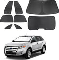 TINGLU Window Shades for Ford Edge 2007-2014 Accessories Car Side Full Windows by TINGLU