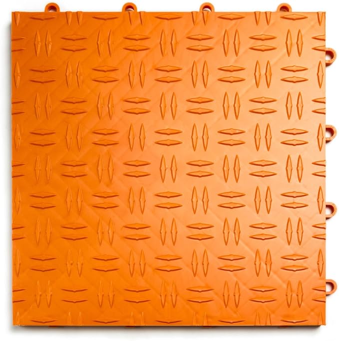 GarageTrac Diamond, Durable Interlocking Modular Garage Flooring Tile by BigFloors