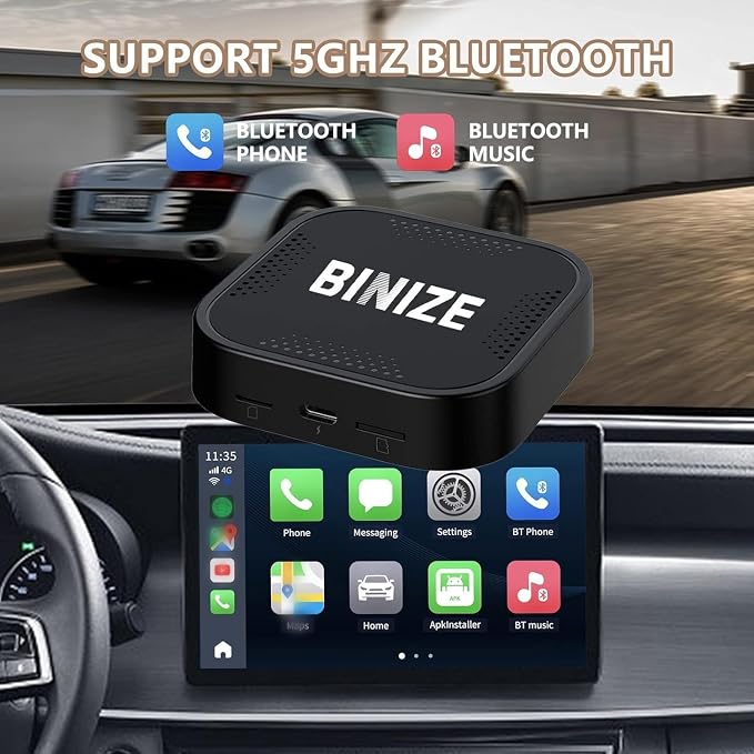 Binize CarPlay AI Box Wireless - Image 5
