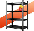 63''H Heavy Duty Metal Shelving Unit, 2000 lbs Total Capacity, Dual-Layer Column by HYMNXEMO