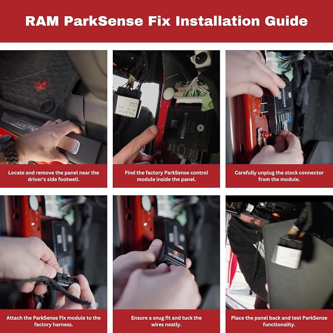 Z Automotive RAM ParkSense Fix for 2021+ Ram 1500 DT/TRX – Restores ParkSense - Image 5