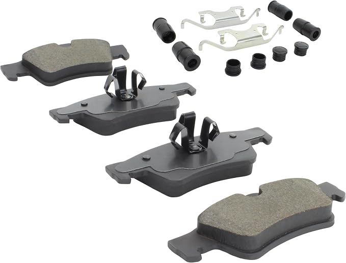 Premium Ceramic Rear Brake Pads Compatible - Image 2