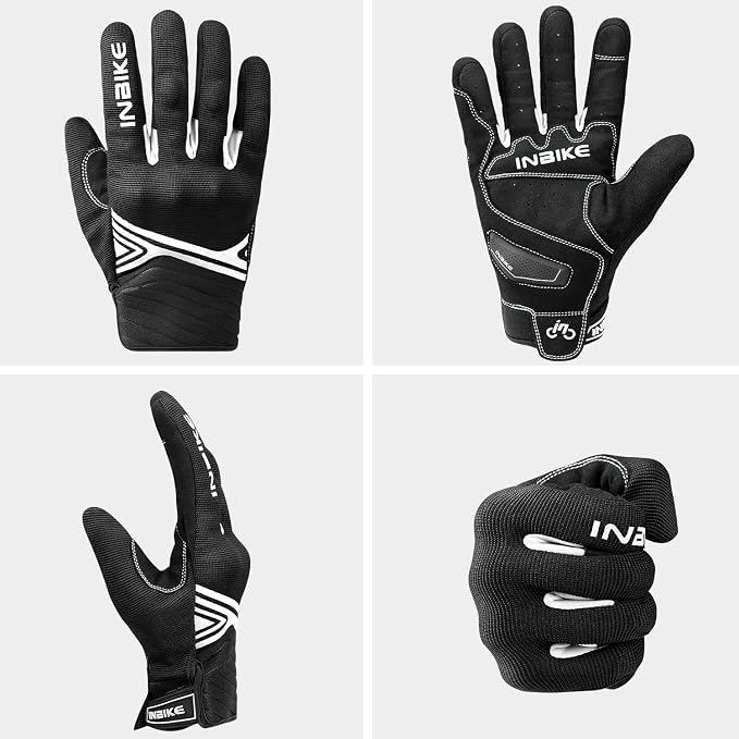 INBIKE Breathable Mesh Motorcycle Gloves Touchscreen - Image 6