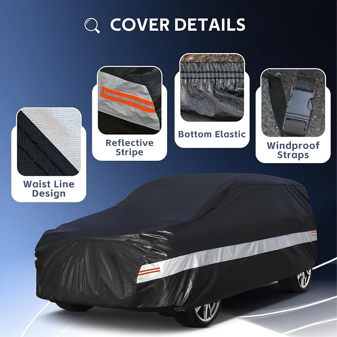 10 Layers Minivan Car Cover Custom Fit - Image 4