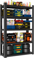 Metal Garage Shelving Unit, Heavy Duty 5-Tier Adjustable Storage Rack, Steel by Notmise