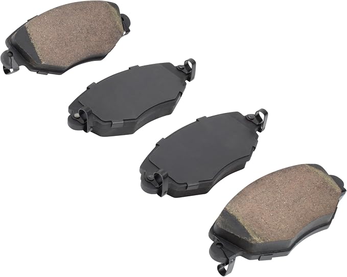 Premium Semi-Metallic Front Brake Pads Compatible - Image 2
