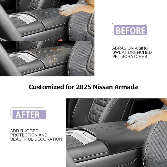 LUWU Center Console Cover Compatible - Image 2