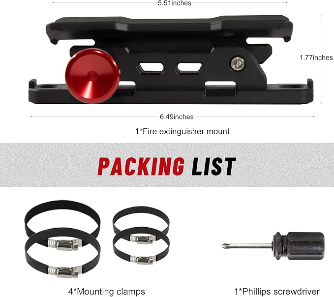 Car Fire Extinguisher Mount Holder - Image 8
