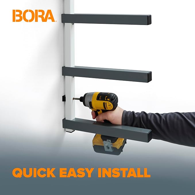 Bora 4-Level Lumber Storage Rack Wood and Garage Organization Space Saving - Image 7