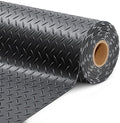 7.5 x 17 FT Garage Floor Mat, Thickened PVC Parking Mat, Anti-Slip Garage Floor by KROAK