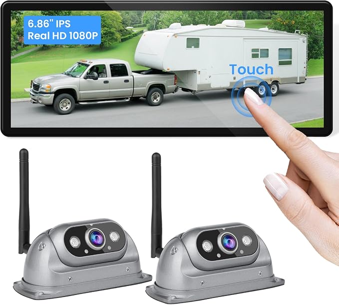 Vehicle Wireless Backup Camera by Caivideo