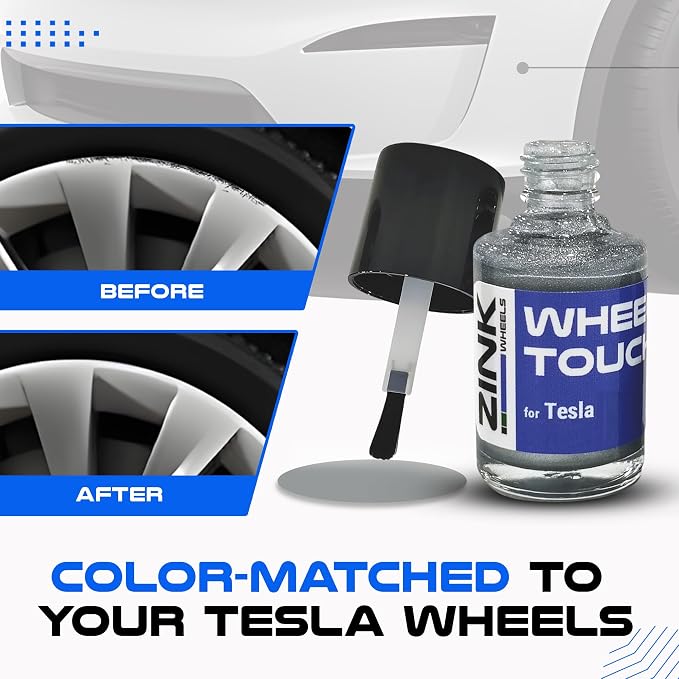 Premium Tesla Wheel Curb Rash Repair Kit - Image 5