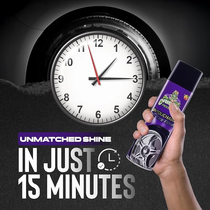 Untouchable Tire Shine Spray – Long-Lasting Wet Tire Finish - Image 5