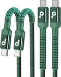 USB C Cable Fast Charging 10FT, iPhone 16 15 Charger Long Type C Nylon Braided by PRAKIE
