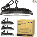 150W 4 Pack LED High Bay Light, 22500 lm, IP65 Waterproof, Commercial Lighting by DEMILARE