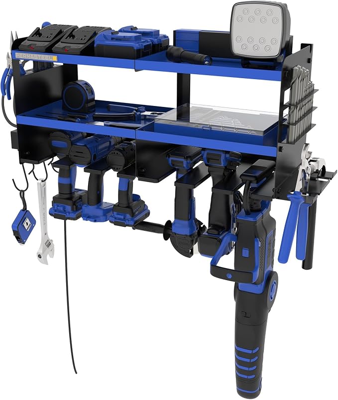 Permasteel Power Tool Organizer Wall Mount - Image 6