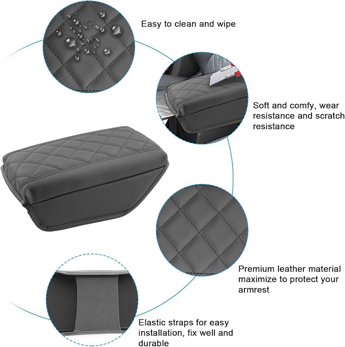 SXCY for 2024 2025 Sportage Armrest Cover Pad for Kia Sportage 2024 2025 - Image 5