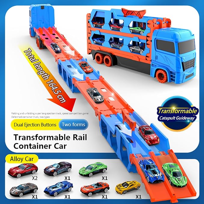 Toy Truck for Kids, Transport Truck - Image 2
