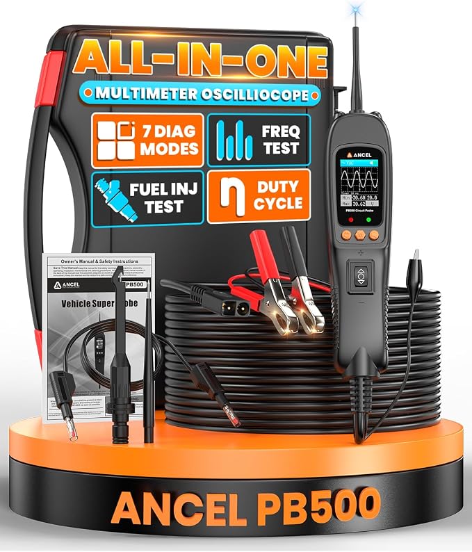 ANCEL PB500 Automotive Power Circuit Probe Tester Kit, 12/24V Car Electrical by ANCEL