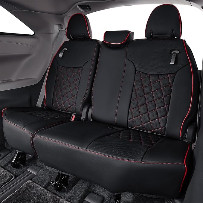 EKR Sienna Seat Covers for 2011-2020 Toyota Sienna LE, XLE Premium 2nd Row - Image 4