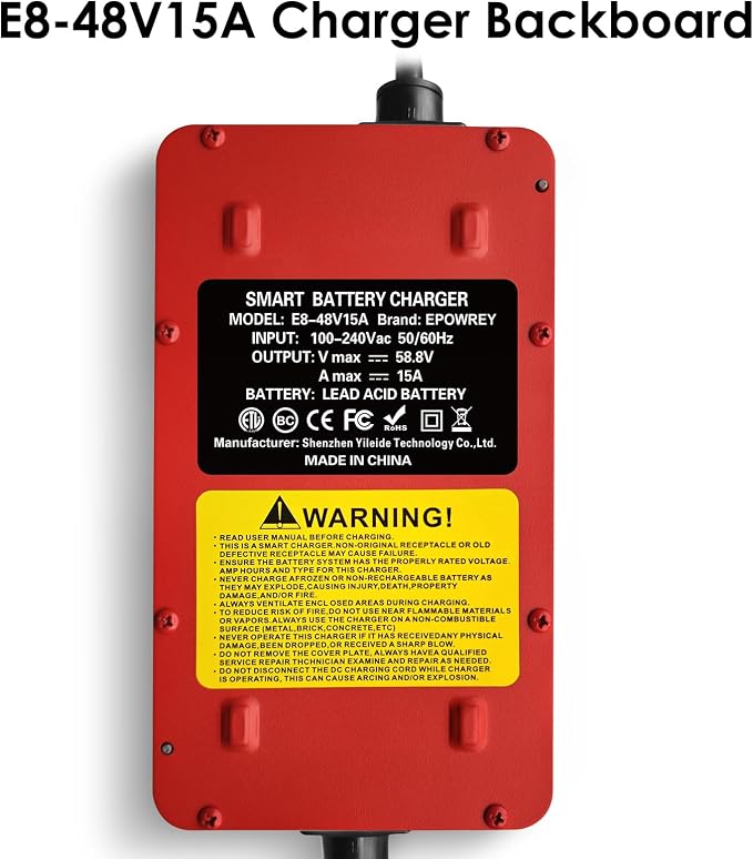 15 AMP 48 Volt Golf Carts Battery Charger - Image 9