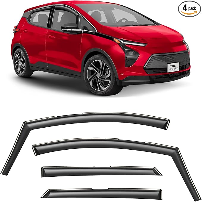 Voron Glass in-Channel Extra Durable Rain Guards by VoronGlass-highqualityautoaccessories