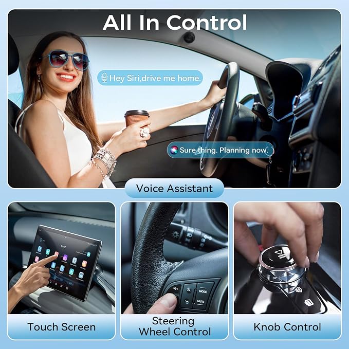 Wireless CarPlay Adapter for iPhone, for Apple CarPlay Wireless Adapter Android - Image 3