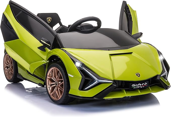 TOBBI Electric Ride On Car Toy for Kids to Drive, 12V Battery Powered Licensed by TOBBI