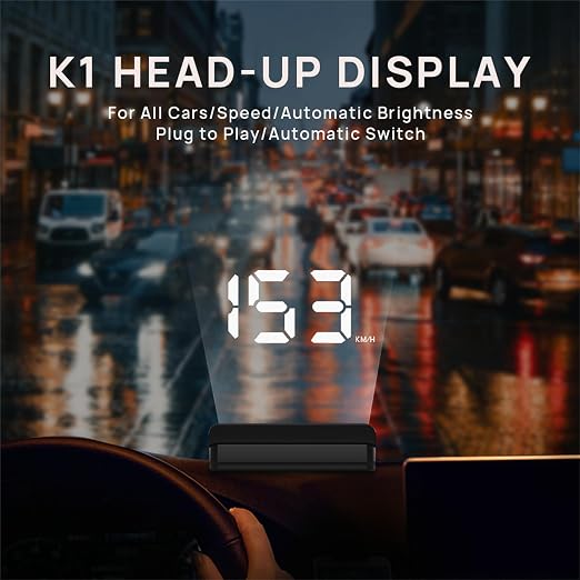 Heads up Display for Cars, Car HUD, Head up Display for Car, Digital GPS HUD - Image 7