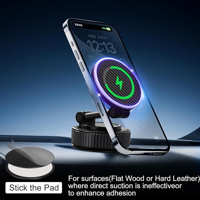 Magnetic Phone Charging Holder for Car - Image 4