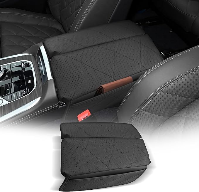 CDEFG for BMW X5/X6/X7 2020-2025 Center Console Cover Armrest Box Cover for X5 by CDEFG