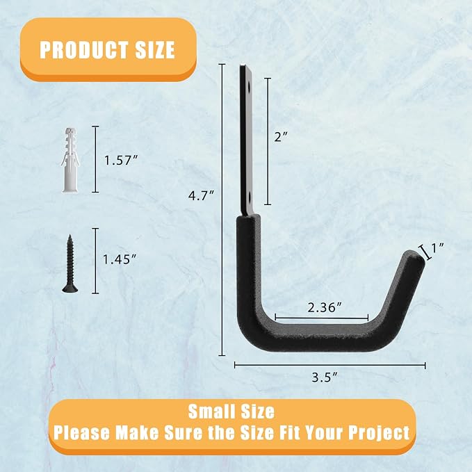 Heavy Duty Utility Hooks - Image 2