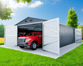20 x 13 FT Outdoor Storage Shed, Large Metal Garden Shed by EPOFIT