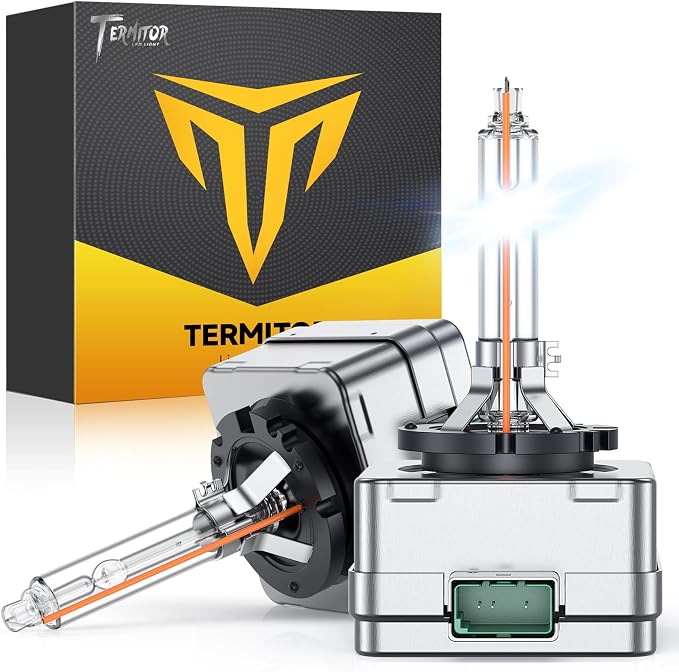 D3S Xenon HID Headlights Bulbs, 400% Enhanced Brightness, 6000K 35W Cool White by FAHRENTERMITORLEDLIGHTING
