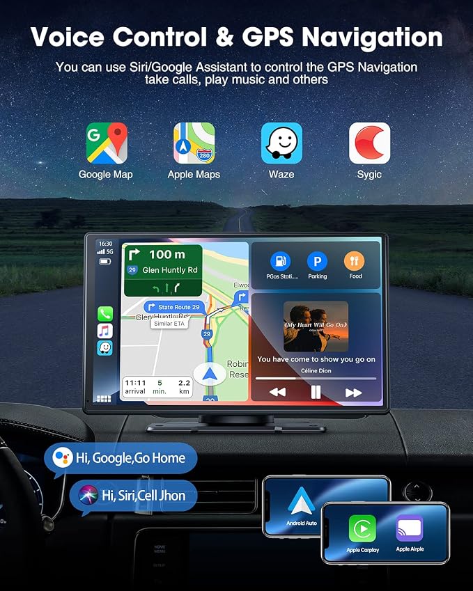 9-Inch Wireless Car Stereo - Image 2