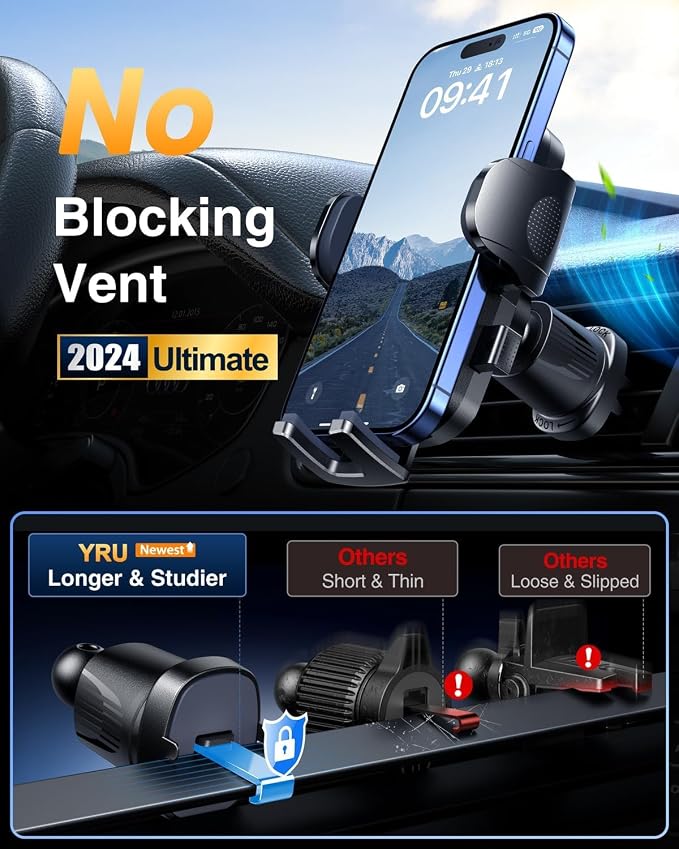 YRU [True Military-Grade & 360 Degrees Rotatable Suction 2025 Ultimate Car - Image 8